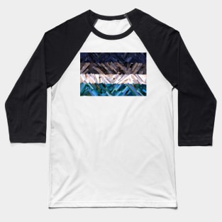 Oriented AroAce Flag Baseball T-Shirt